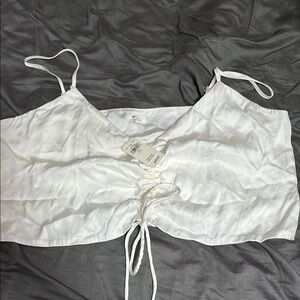 Chic Tie-Front Crop Top